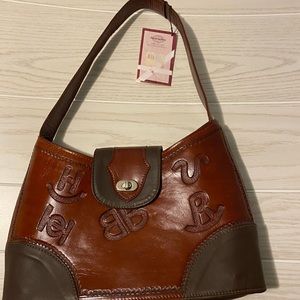 American West leather hand bag :) NEW